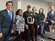 Dunn Brothers Accepts Addison Award for Food Safety