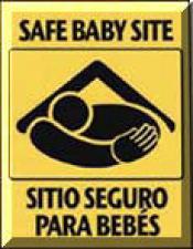 Safe Baby Site Sign