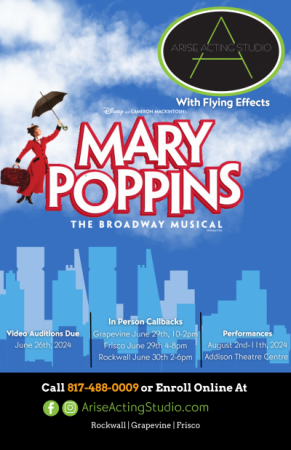 Arise Acting Studio Poster of Mary Poppins