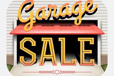 garage sale graphic