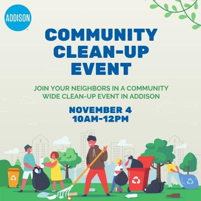 community clean up day poster