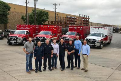 Addison, Carrollton, Farmers Branch, and Coppell Fire Chiefs
