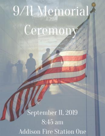 9/11 memorial graphic