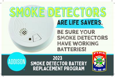 Smoke Detector postcard
