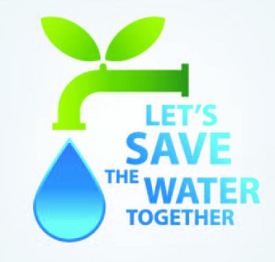 infographic lets save water together