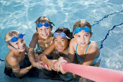 Kids (diversity) in the pool