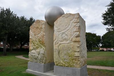 Arcadia sculpture in Addison