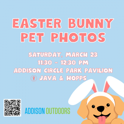 Easter pet photos promo