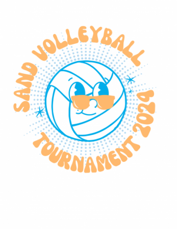Sand Volleyball Tournament Logo