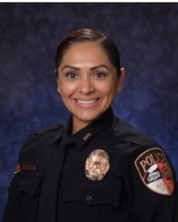 Ayla Gallegos Addison Police Officer