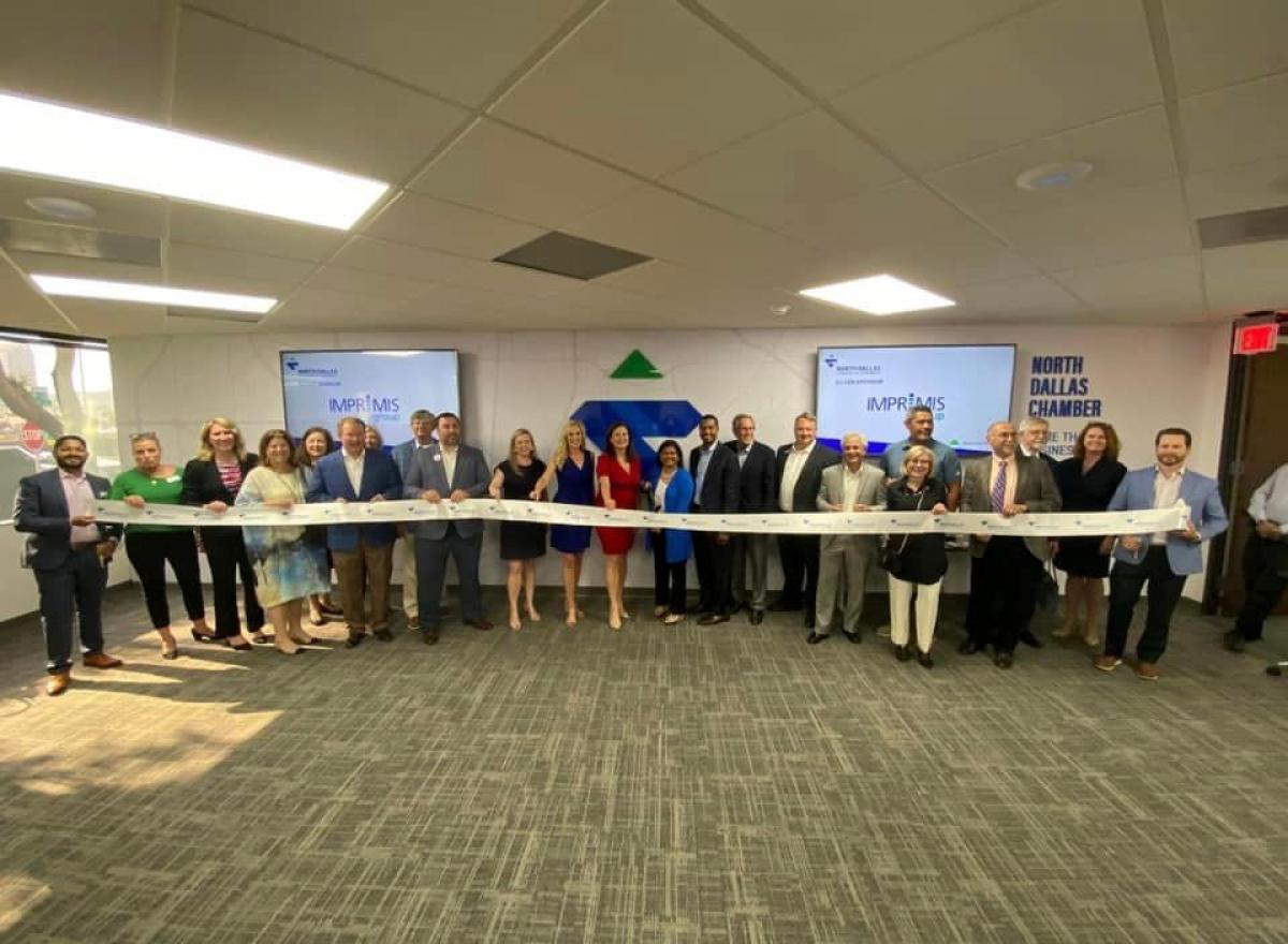 North Dallas Chamber of Commerce Ribbon Cutting for New building