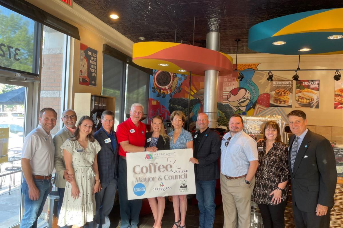 Coffee with City Council Group photo
