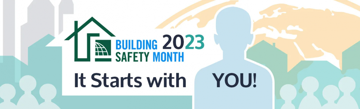 Building Safety Month Logo