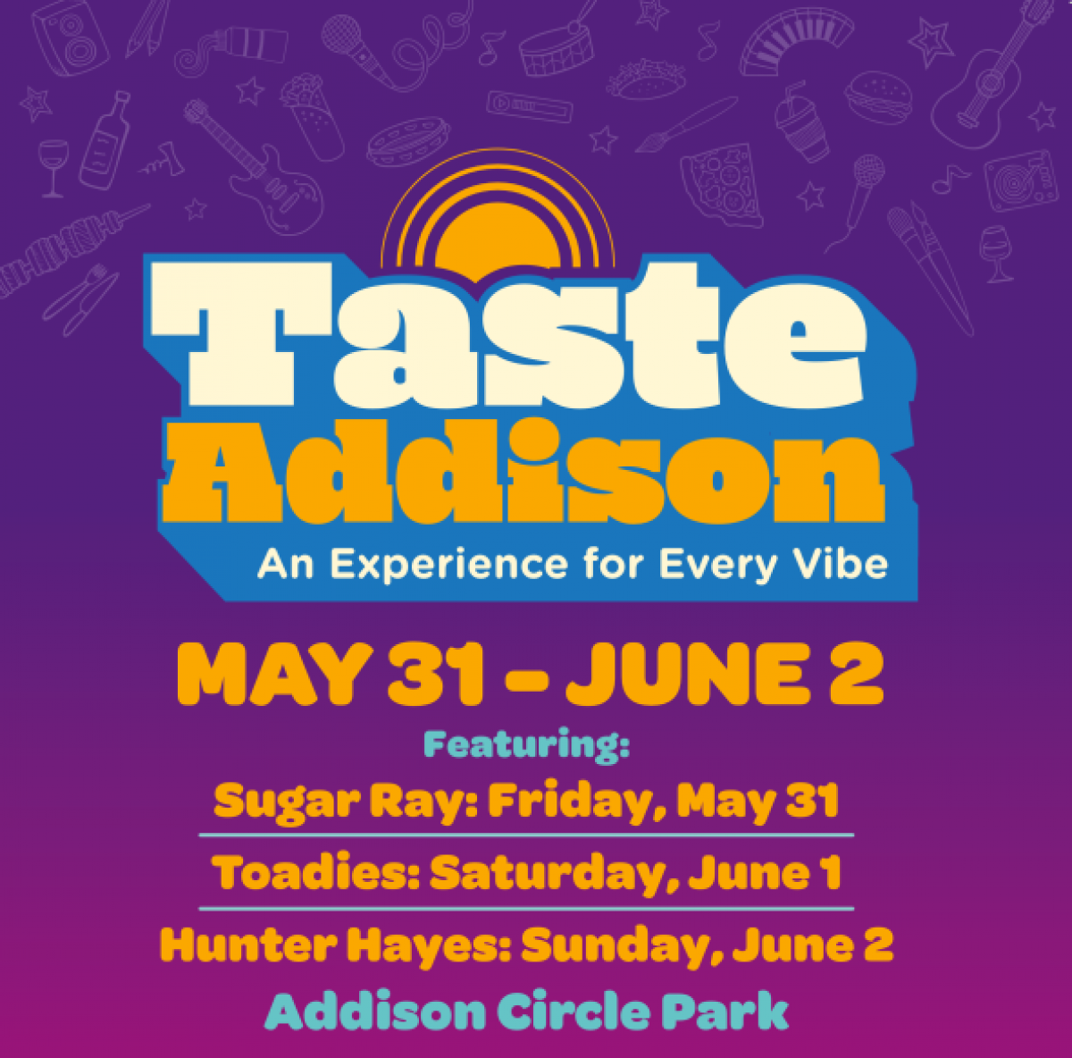 Taste Addison Logo