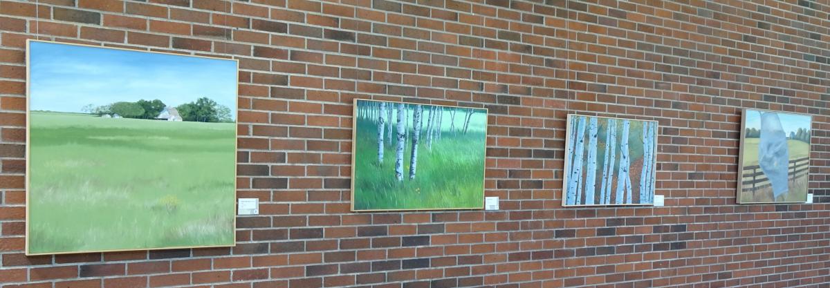 Jennifer Pickett artwork on display at Addison Conference Centre