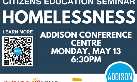 Homelessness seminar graphic